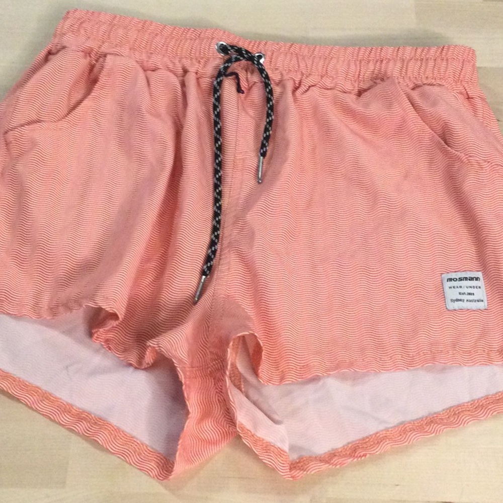 Mosmann Women's Peach Athletic Shorts